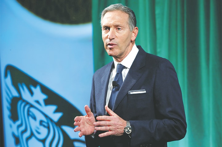 Howard Schultz.&mdash;Reuters