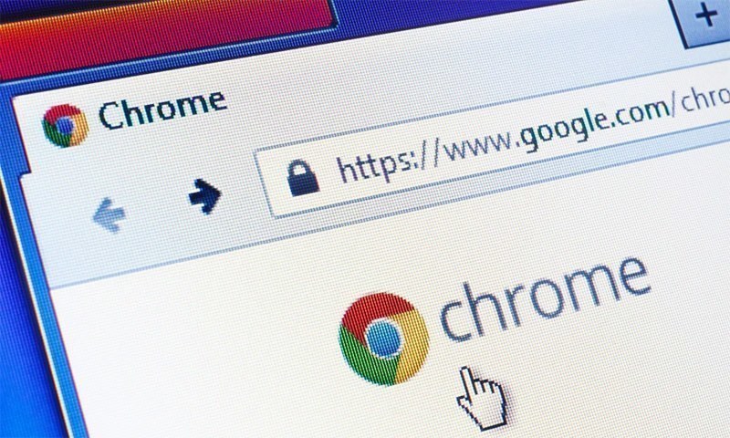 انٹرنیٹ براﺅزنگ کرنے والے 62 فیصد افراد گوگل کروم براﺅزر استعمال کرتے ہیں— شٹر اسٹاک فوٹو