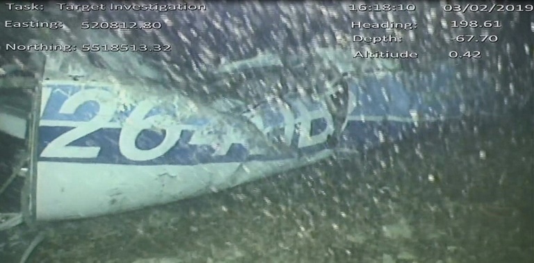 Rescuers found Sala's body in the wreckage using an underwater vehicle. — AFP