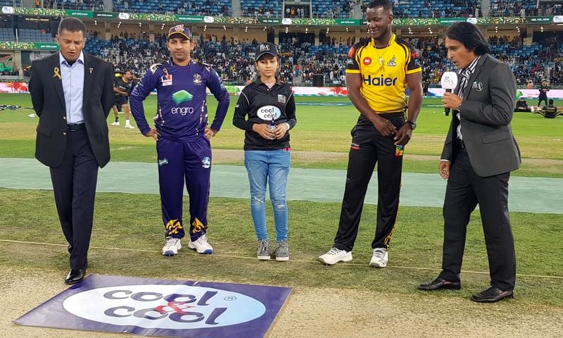 Quetta Gladiators won the toss. —Photo courtesy: @ThePSL4_2019