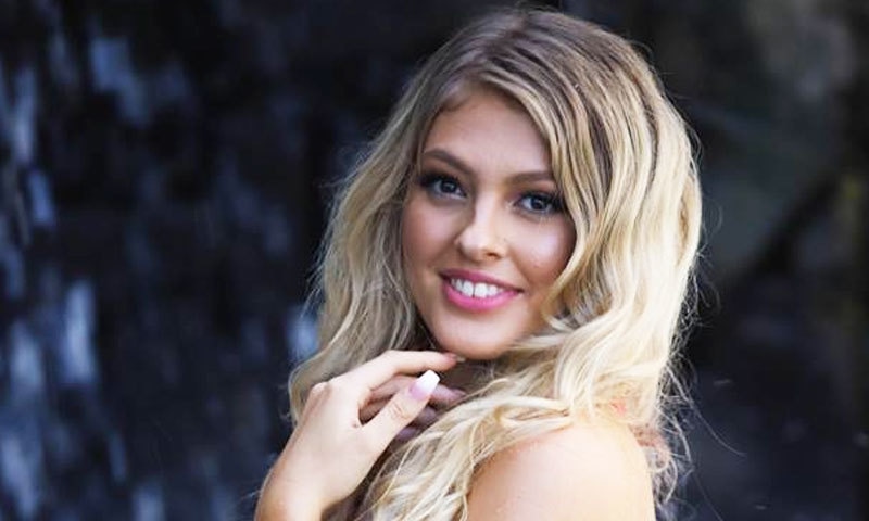 جورڈین اسپینلی مس ٹین گلیکسی کا مقابلہ حیتنے میں ناکام رہیں&mdash;فوٹو: آسٹریلین گلیکسی پیجنٹس