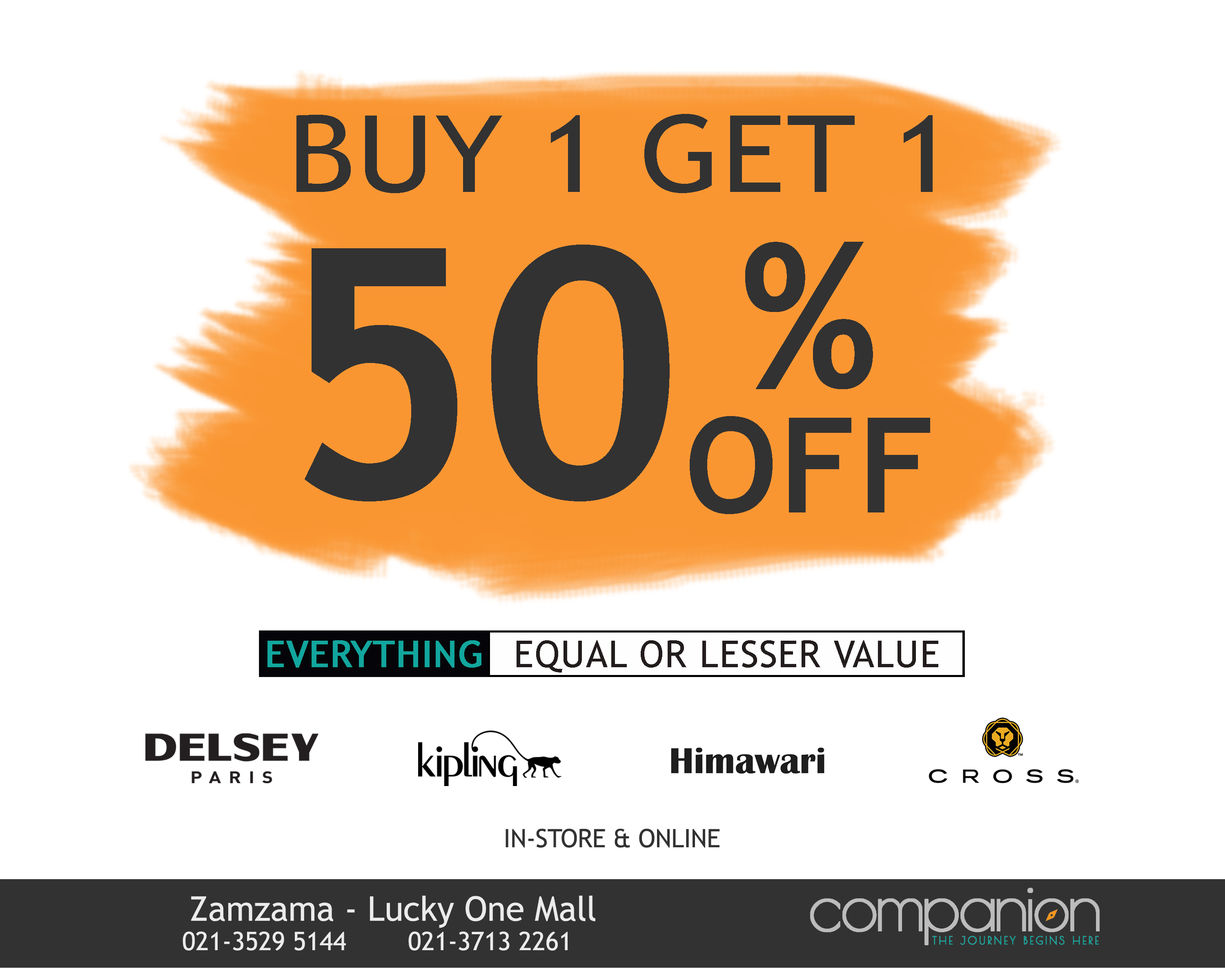 This travel gear brand in Karachi is offering 50 discount on every