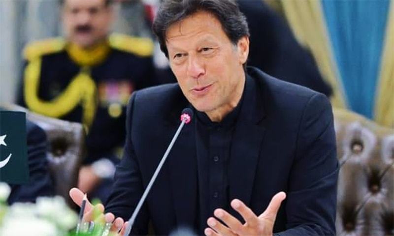 "The person worthy of this [prize] would be the one who solves the Kashmir dispute according to the wishes of the Kashmiri people," said PM Khan on Monday. — Photo courtesy PM Office Twitter