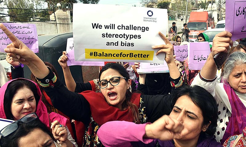 In pictures: On International Women's Day, millions around the world march to demand gender equality