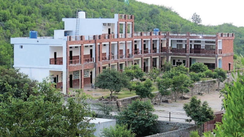 The school has since developed into a bigger space for the under privileged children.