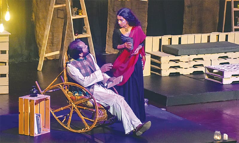 A scene from Raaz-o-Niaz.&mdash;White Star