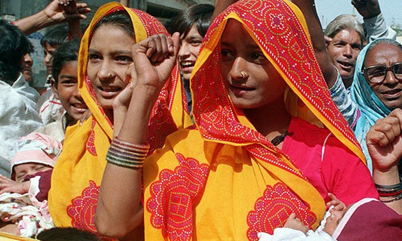 The protesters  demanded that the girls be returned to their homes. — AFP/File