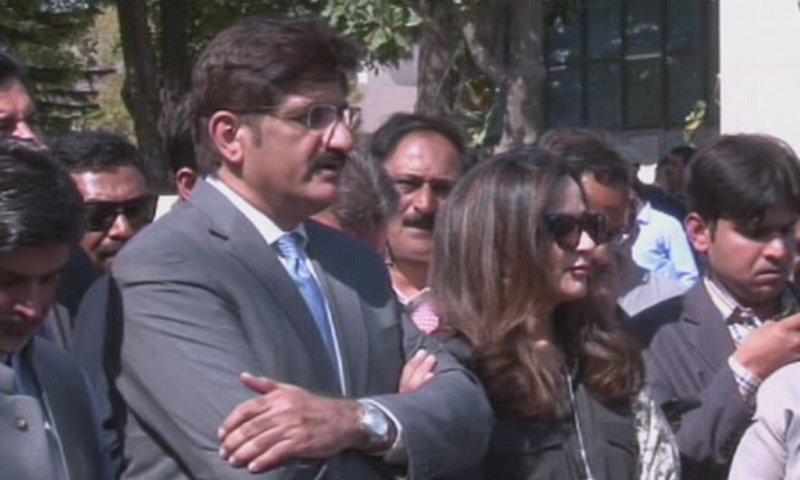 Shah says he assured NAB of his cooperation in the investigation. — DawnNewsTV