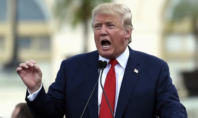 US President Donald Trump threatens drastic action against Mexico unless authorities immediately halt illegal immigration. ─ AP/File