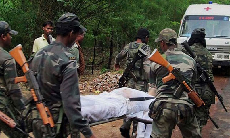 Police say soldiers were on a patrol when they were ambushed by Maoist rebels. — AP/File