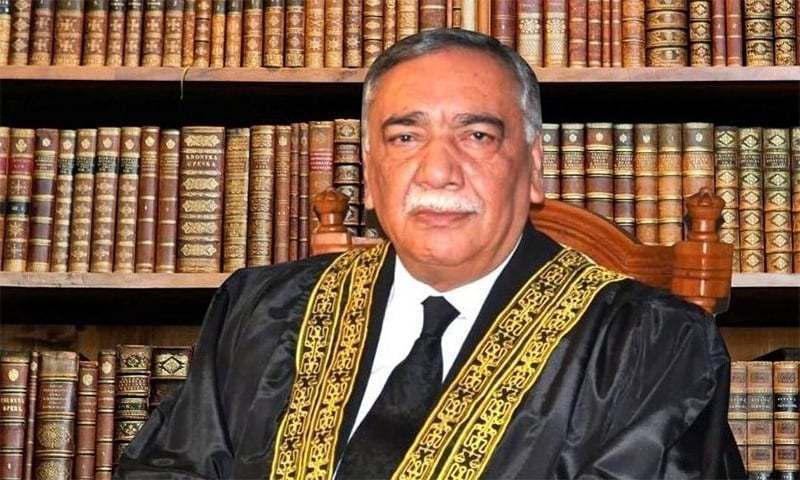 Chief Justice of Pakistan (CJP) Asif Saeed Khosa on Tuesday said he expected the federal and provincial governments to provide complete statistics about their claims that they had made efforts to bring about improvements in the education sector. — Photo courtesy Supreme Court/File