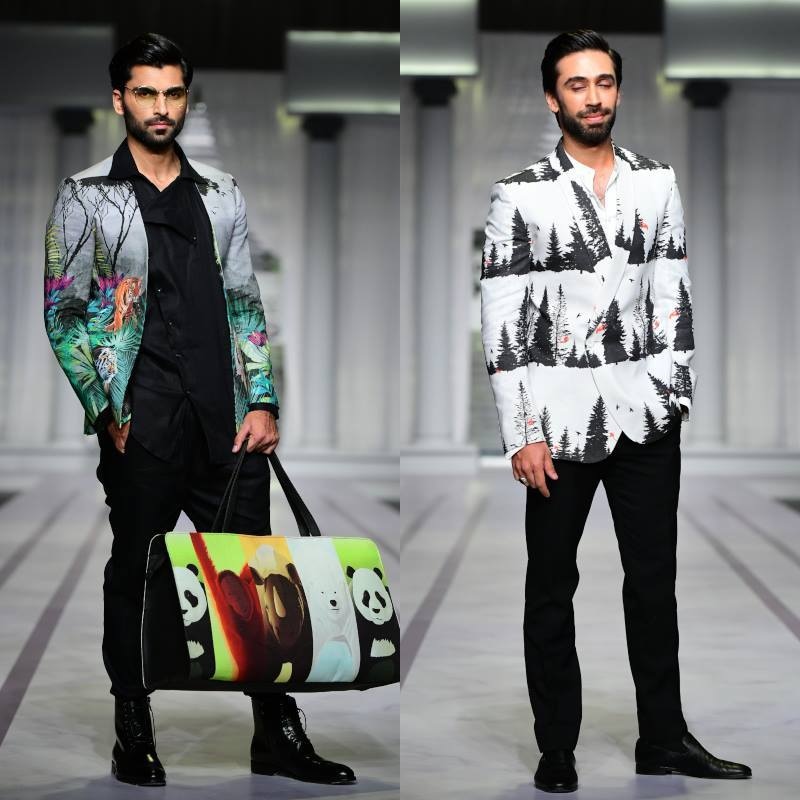 Take a trip down the jungle with Deepak & Fahad's new collection