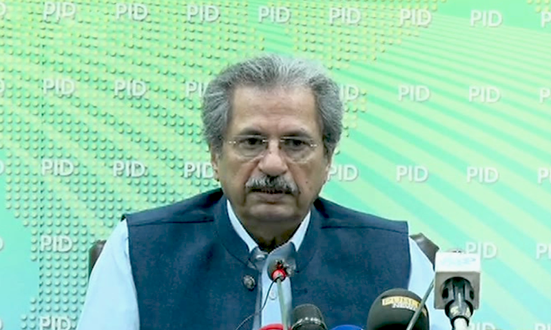 Federal Minister for Education Shafqat Mahmood says the government is taking measures to introduce a centralised education policy and uniform syllabus for all public and private universities of the country. — DawnNewsTV/File