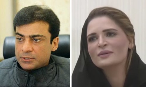 The National Accountability Bureau has summoned opposition leader in Punjab Assembly Hamza Shahbaz and Ayesha Ahad Malik, who claims to be his wife, in investigation against him in the money laundering and assets beyond means case. — File