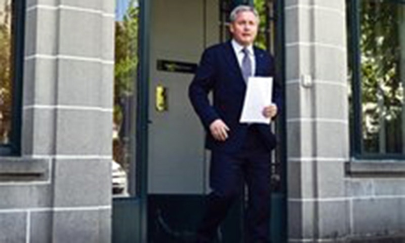Court of Arbitration (CAS) secretary general Matthieu Reeb arrives to read the verdict in Caster Semenya’s appeal against the IAAF testosterone rules on Wednesday.—AP Court of Arbitration (CAS) secretary general Matthieu Reeb arrives to read the verdict in Caster Semenya’s appeal against the IAAF testosterone rules on Wednesday.—AP