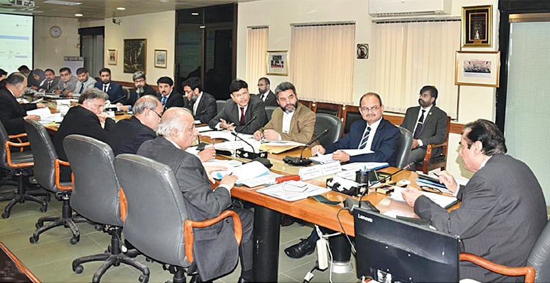 National Accountability Bureau chairman retired Justice Javed Iqbal chairs an executive board meeting at the NAB headquarters on Thursday. — INP National Accountability Bureau chairman retired Justice Javed Iqbal chairs an executive board meeting at the NAB headquarters on Thursday. — INP