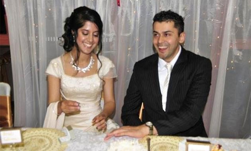 دونوں کی شادی کو 8 سال ہوگئے تھے &mdash; فہیمہ یوسف فیس بک پیج