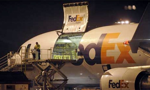 Earlier this week, FedEx apologised for misrouting some Huawei parcels. &mdash; AP/File