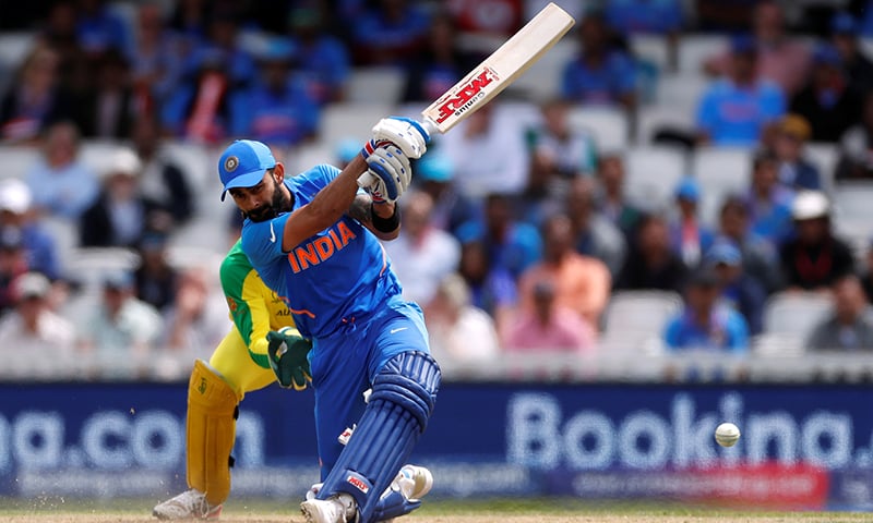 India's Virat Kohli in action against Australia. — Reuters