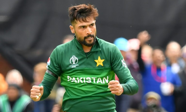 Mohammad Amir took five wickets in Pakistan's World Cup match against Australia in Taunton. — AFP