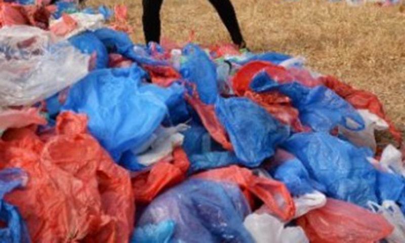 “A sudden ban on polythene bags could lead to industrial, economic crisis,” says Chief Secretary Yousaf Naseem Khokhar. — DawnNewsTV/File