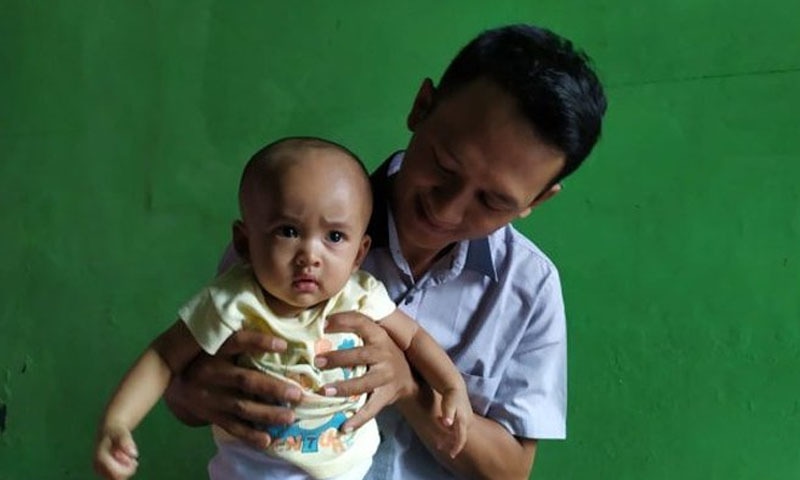 والدین کو امید ہے کہ 'گوگل' بڑے ہوکر لوگوں کے کام آئے گا &mdash;فوٹو/ اسکرین شاٹ