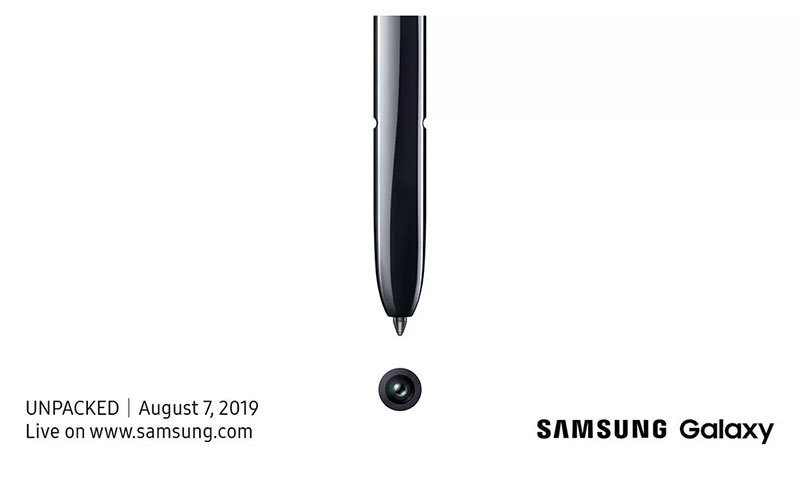 گلیکسی نوٹ 10 سات اگست کو متعارف ہوگا &mdash; فوٹو بشکریہ سام سنگ