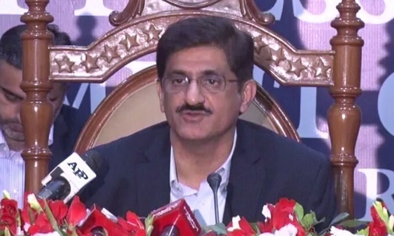 Chief Minister Murad Ali Shah presided over the multiparty conference. — DawnNewsTV