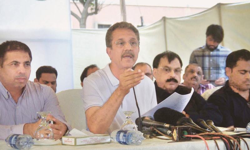 Karachi Mayor Wasim Akhtar. — Online/File Karachi Mayor Wasim Akhtar. — Online/File