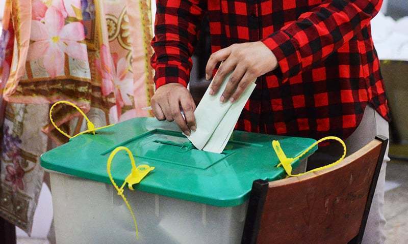 More than 2.8 million people — 1.7 million male and 1.13 million female — are eligible to vote, according to ECP. — AFP/File