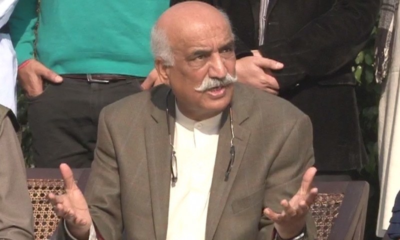 The executive board of the National Accountability Bureau, at a meeting on Wednesday, approved conduct of nine inquiries against different personalities, including PPP MNA Syed Khursheed Ahmed Shah (pictured) and former governor of Khyber Paktunkhwa Sardar Mehtab Ahmed Khan. — DawnNewsTV/File