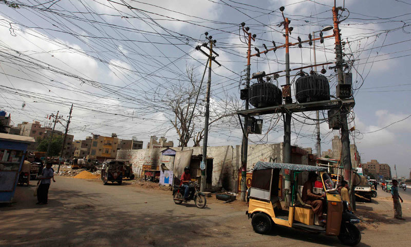 Around 20 people, including children, died of electric shocks over the past three days due to moderate rain in Karachi. — Reuters/File