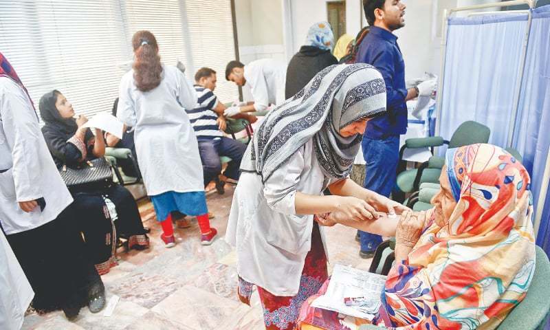 Expansion of screening programme and discouraging unnecessary use of injections should be part of new strategy to address high prevalence of hepatitis in Pakistan. &mdash; Dawn/File