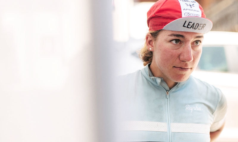 پہلی بار جرمن خاتون نے سائیل ریس جیت کر تاریخ رقم کردی&mdash;فوٹو: ٹرانس کانیٹی نینٹل ریس