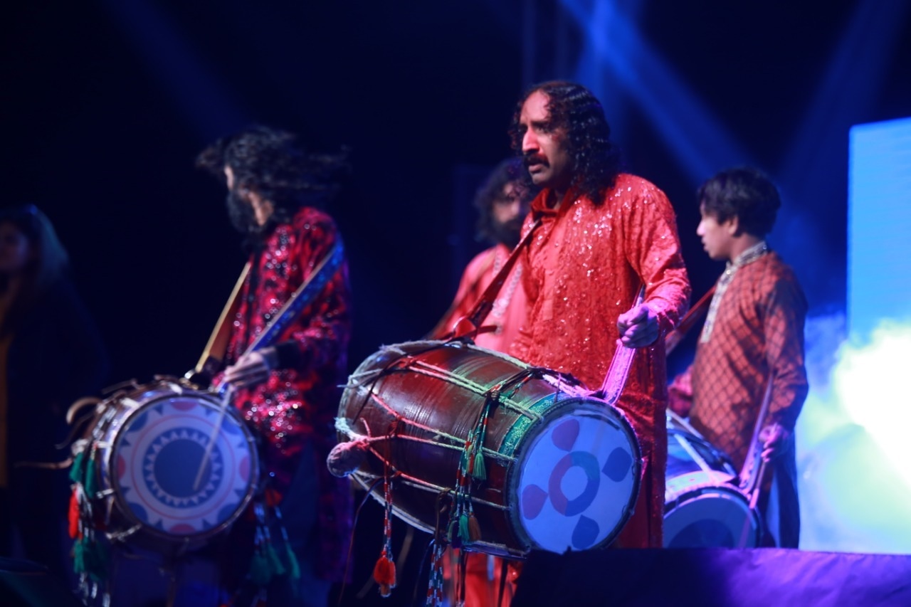 Local music performances at the event.