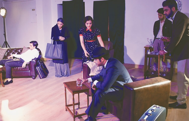 A scene from And Then There Were None.&mdash;Faysal Mujeeb/ White Star