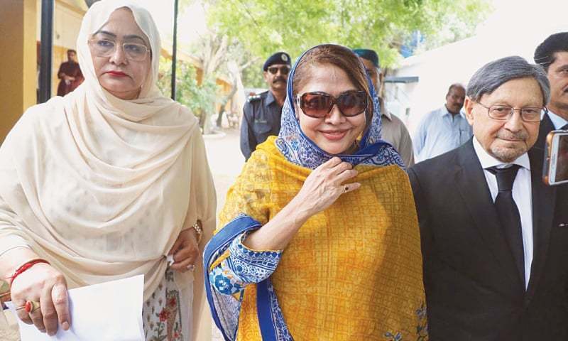 Polyclinic doctors have said that Faryal Talpur, sister of former president Asif Ali Zardari, is recovering and may be discharged today (Sunday). — AFP/File