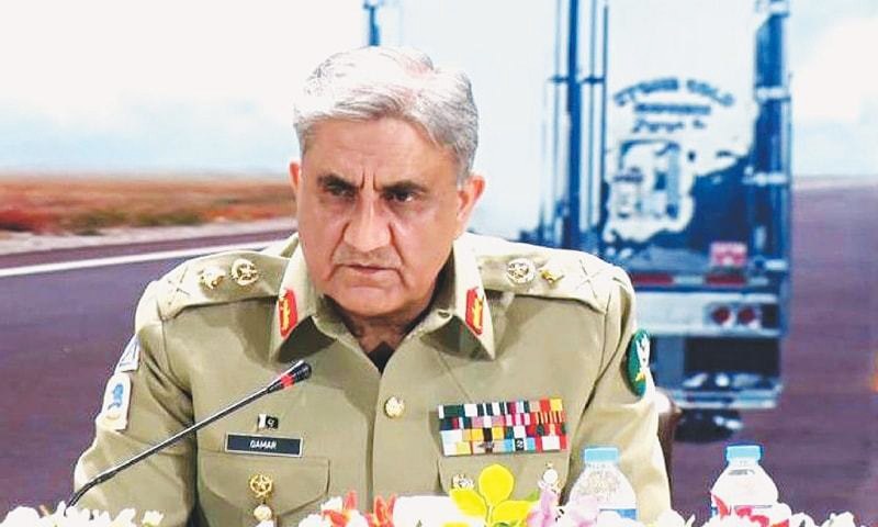 Army Chief Gen Qamar Javed Bajwa has expressed solidarity with the people of occupied Kashmir on Pakistan's Independence Day. — INP/File