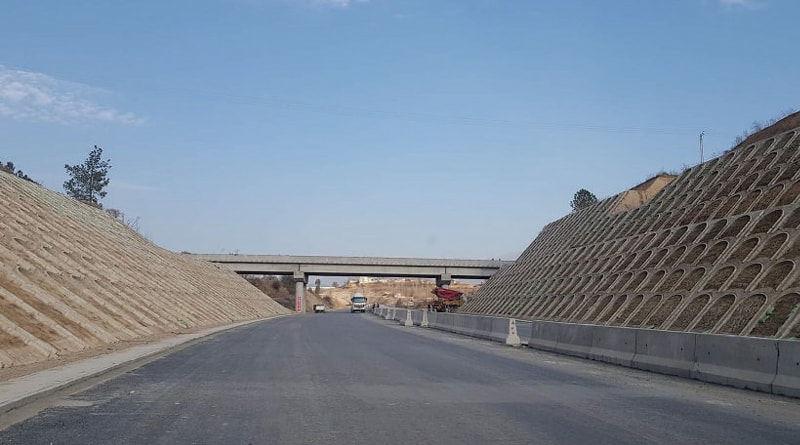 A view of Hazara Motorway near Mansehra. — Dawn A view of Hazara Motorway near Mansehra. — Dawn