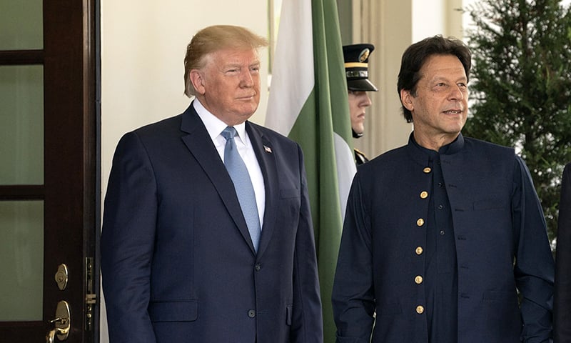 Prime Minister Imran Khan and  US President Donald Trump. — White House Flickr/File