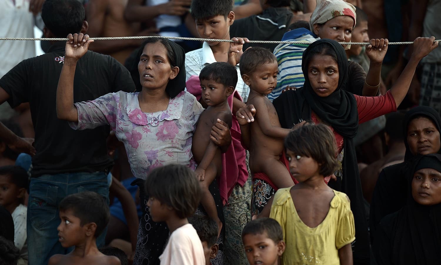 Formal education in Bangladesh is forbidden for refugees. — AFP/File