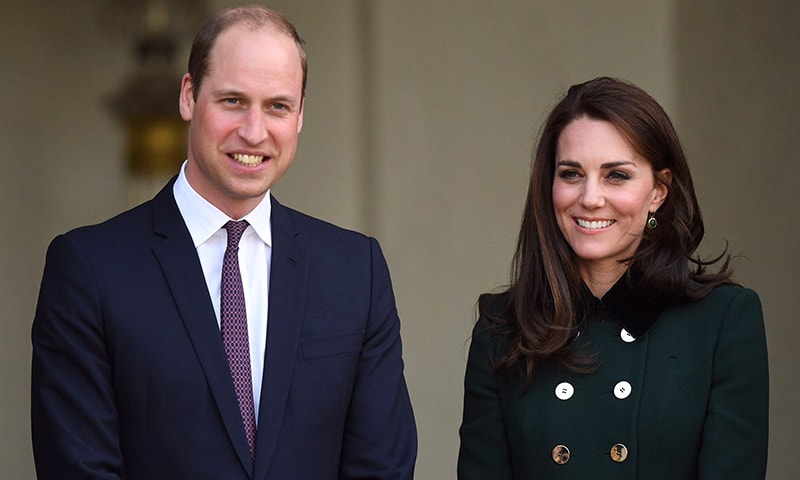 Britain's Prince William, the Duke of Cambridge, and Kate, Duchess of Cambridge. — Photo courtesy Kensington Palace Twitter