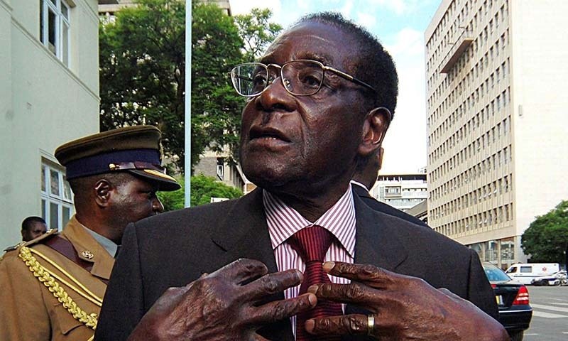 Image result for Zimbabwe's Mugabe died from cancer, president says