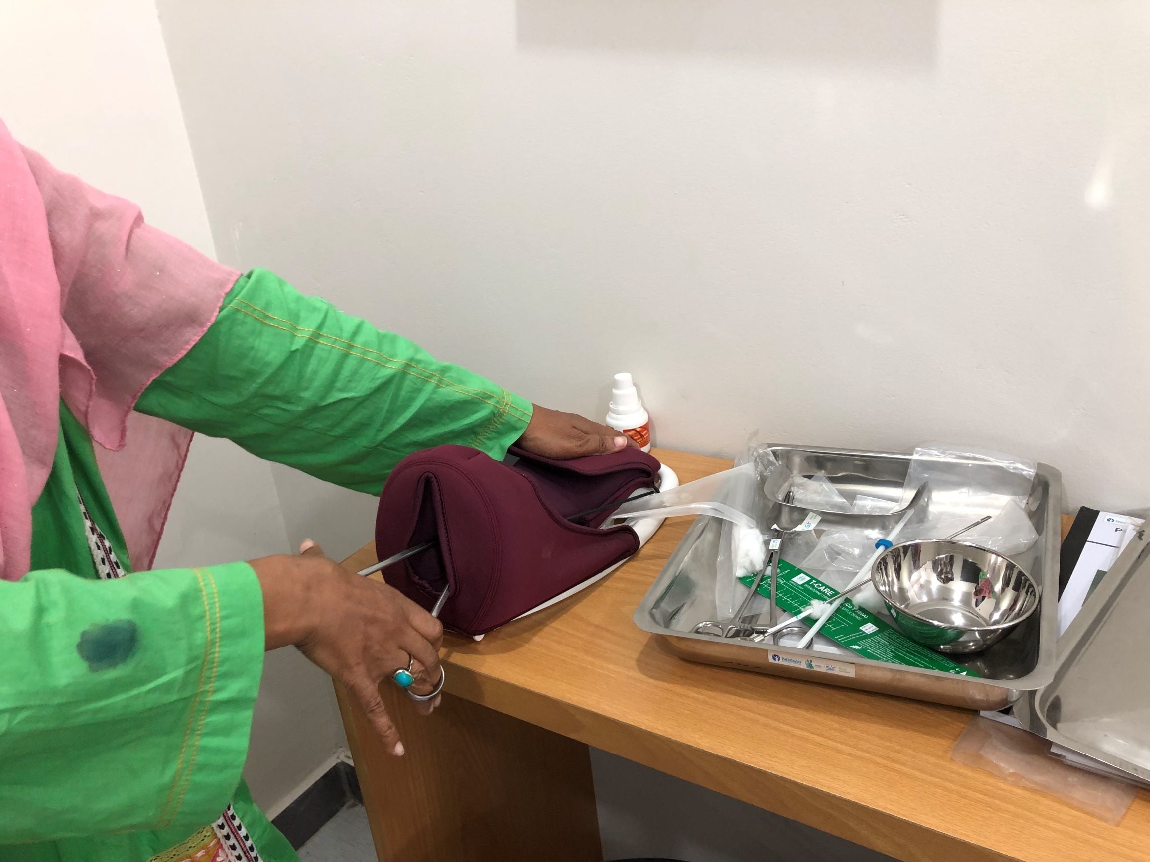 Civil Hospital Karachi has seen a surge in the uptake of contraception in the last three months. &mdash; *Photo by author*