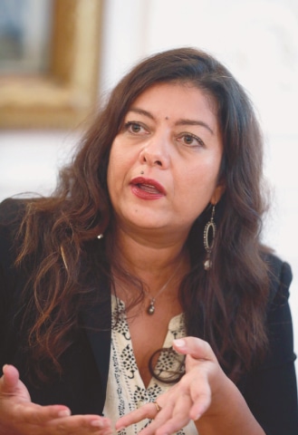 Sandra Muller.&mdash;AP