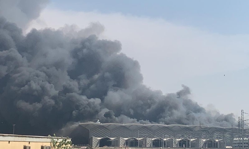 حرمین ایکسپریس کا افتتاح گزشتہ برس کیا گیا تھا — فوٹو: بشکریہ ٹوئٹر حرمین ایکسپریس کا افتتاح گزشتہ برس کیا گیا تھا — فوٹو: بشکریہ ٹوئٹر