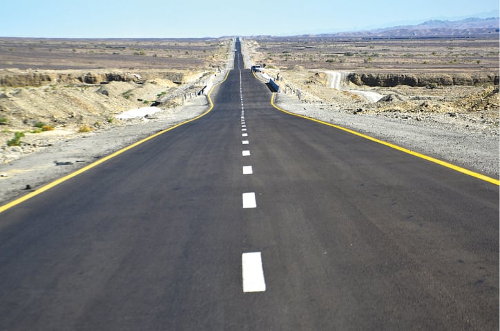 The Gwadar-Panjgur Highway, also known as M-8 | White Star