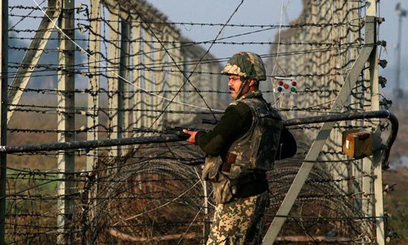 Two civilians were injured in Azad Jammu and Kashmir in a fresh ceasefire violation by Indian troops from across the Line of Control on Wednesday. — Reuters/File