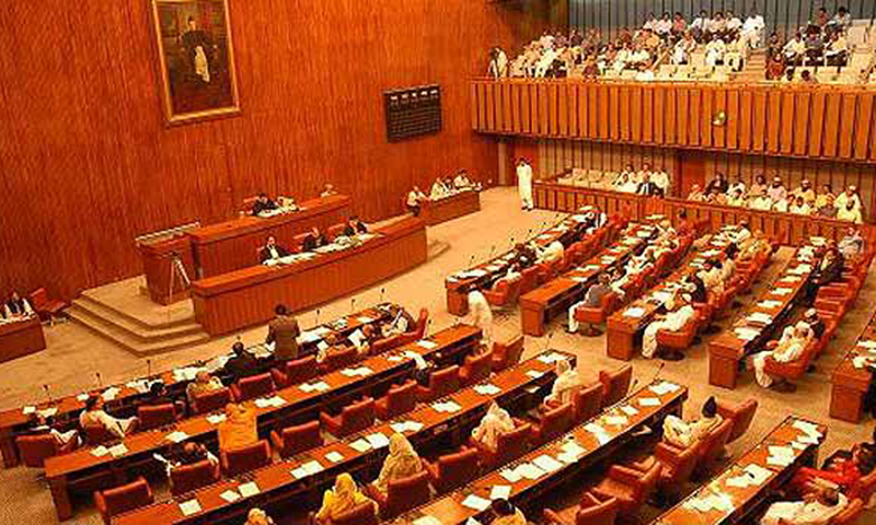 Opposition members in the Senate Standing Committee on Information and Broadcasting walked out of the committee’s meeting on Tuesday in protest against the attitude of its chairman Senator Faisal Javed and threatened to move a no-confidence motion against him. — APP/File