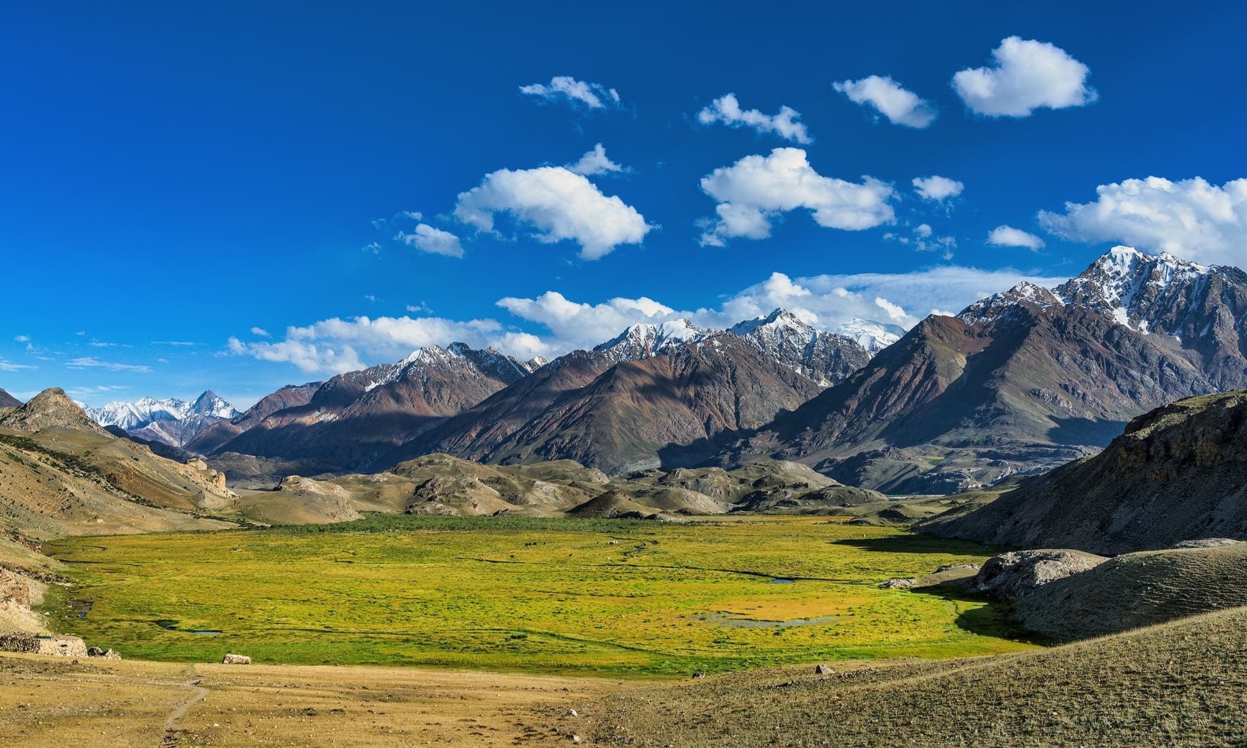 Grasslands on the way. — *Photo by author*